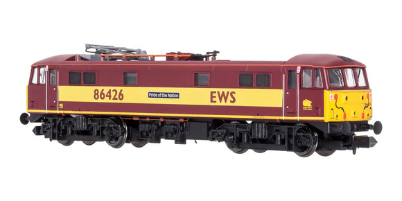 N Gauge Dapol 2D-026-007 Class 86 86426 Pride of the Nation EWS