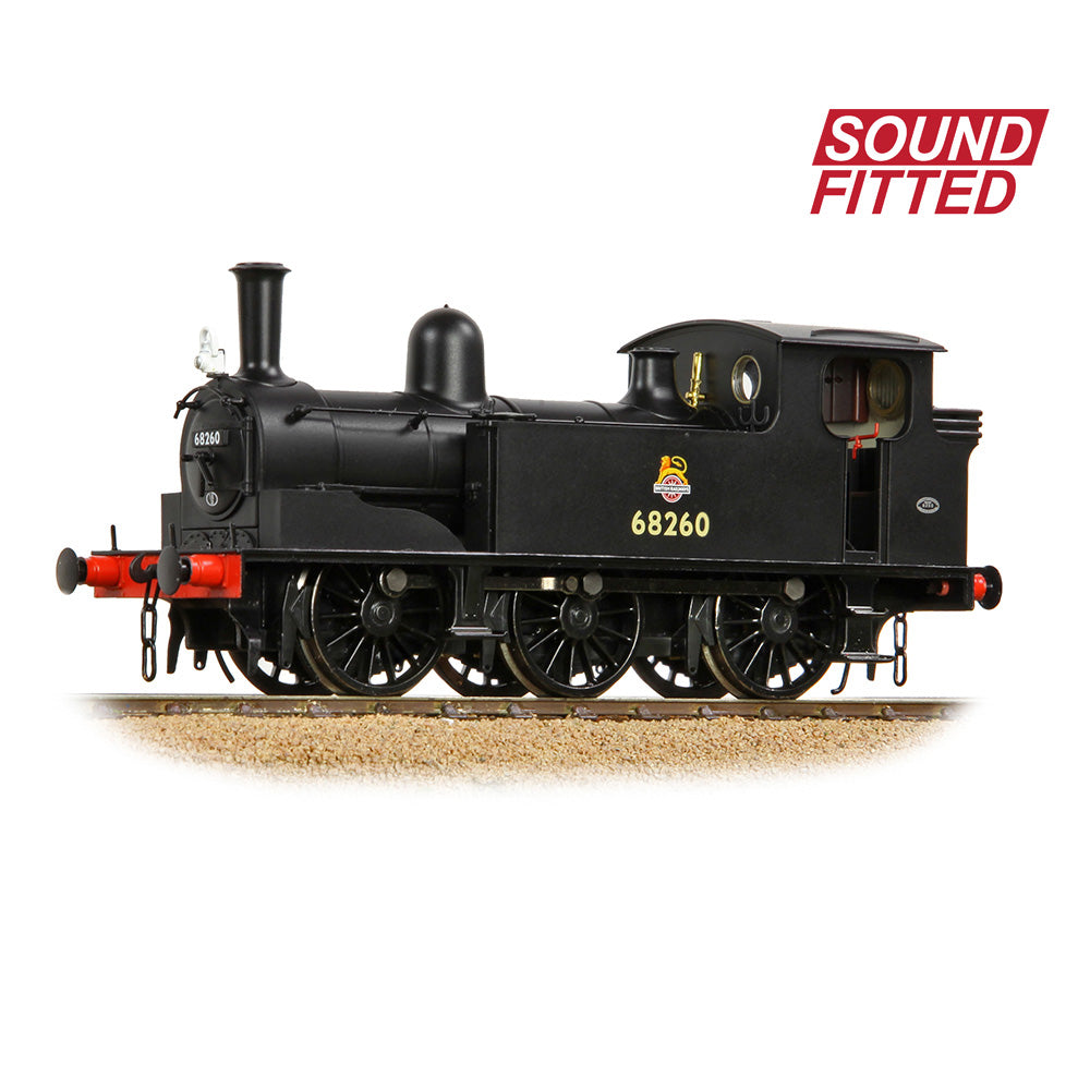 OO Gauge Bachmann 31-069SF NER E (J71) Tank 68260 BR Black (Early Embl ...