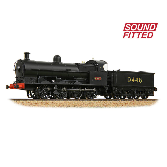 OO Gauge Bachmann 31-483SF LNWR G2 (Super D) 9446 LMS Black SOUND FITTED
