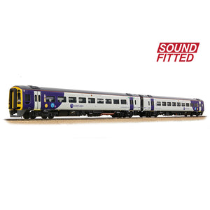 OO Gauge Bachmann 31-499SF Class 158 2-Car DMU 158844 Northern SOUND FITTED