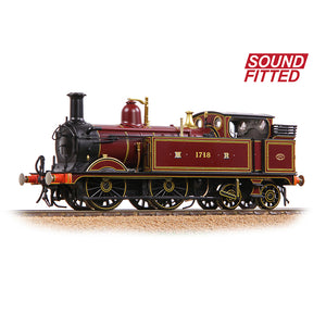 OO Gauge Bachmann 31-740BSF MR 1532 (1P) Tank 1716 Midland Railway Crimson Lake SOUND FITTED