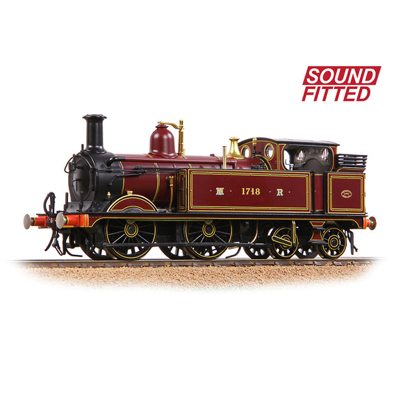 OO Gauge Bachmann 31-740BSF MR 1532 (1P) Tank 1716 Midland Railway Crimson Lake SOUND FITTED