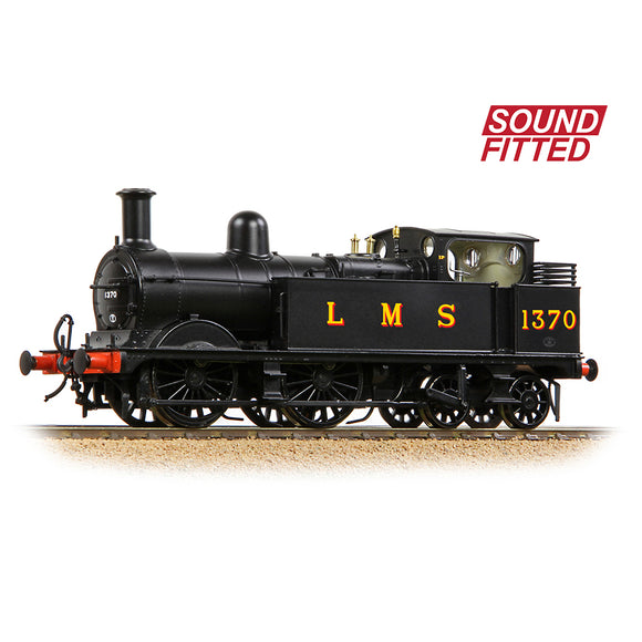 OO Gauge Bachmann 31-741ASF MR 1532 (1P) Tank 1370 LMS Black SOUND FITTED