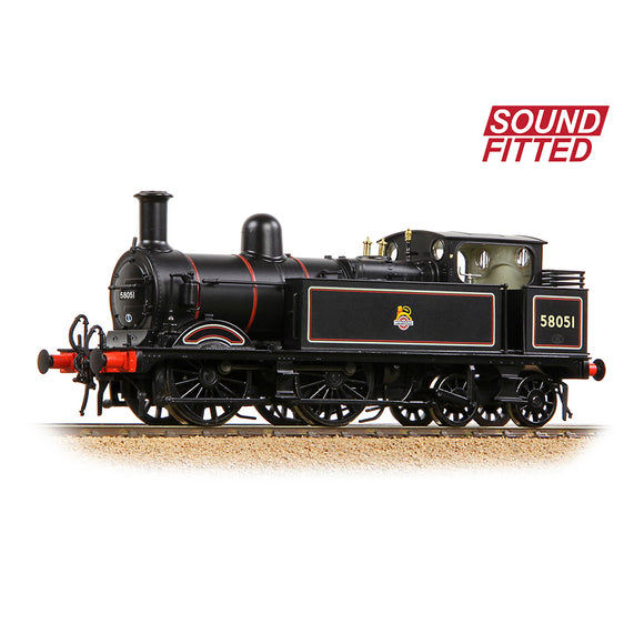 OO Gauge Bachmann 31-742ASF MR 1532 (1P) Tank 58051 BR Lined Black (Early Crest) SOUND FITTED
