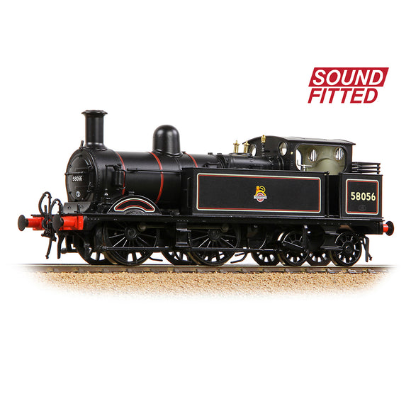 OO Gauge Bachmann 31-742BSF MR 1532 (1P) Tank 58056 BR Lined Black (Early Crest) SOUND FITTED