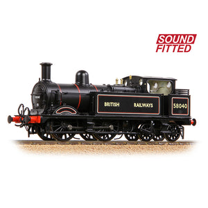 OO Gauge Bachmann 31-743ASF MR 1532 (1P) Tank 58040 BR Lined Black (BRITISH RAILWAYS) SOUND FITTED