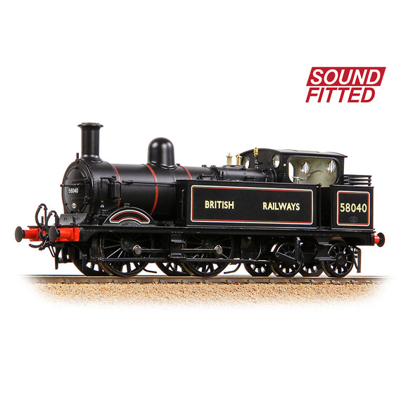 OO Gauge Bachmann 31-743ASF MR 1532 (1P) Tank 58040 BR Lined Black (BRITISH RAILWAYS) SOUND FITTED