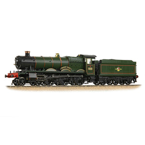 OO Gauge Bachmann 32-008 GWR 49XX 'Hall' 4936 'Kinlet Hall' BR Lined Black (Late Crest)