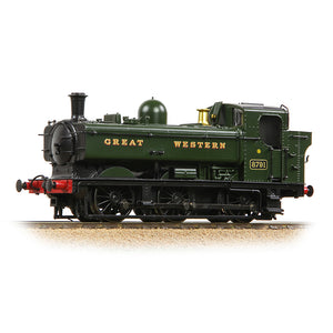 OO Gauge Bachmann 32-204A GWR 8750 Pannier Tank 8791 GWR Green (Great Western)