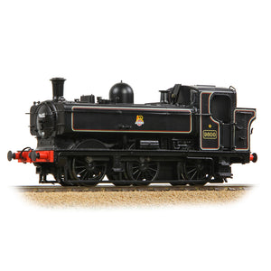 OO Gauge Bachmann 32-205B GWR 8750 Pannier Tank 9600 BR Lined Black (Early Emblem)