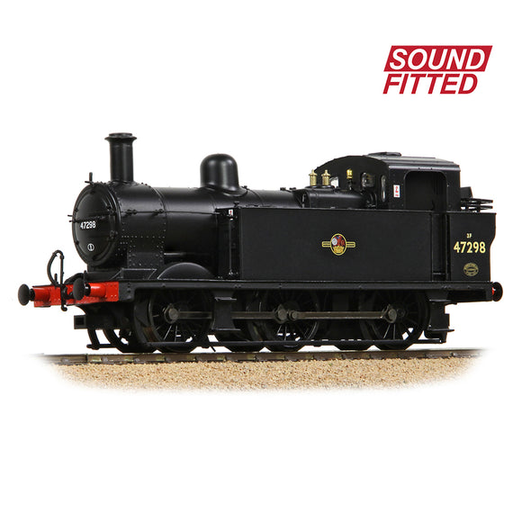 OO Gauge Bachmann 32-232ASF LMS Fowler 3F Jinty/Jocko 47298 BR Black (Late Crest) SOUND FITTED