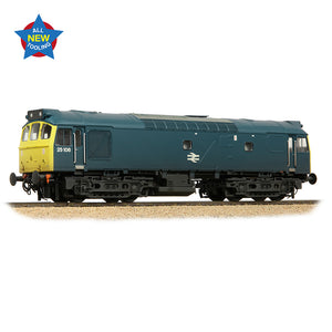 OO Gauge Bachmann 32-346 Class 25/2 25106 BR Blue Weathered