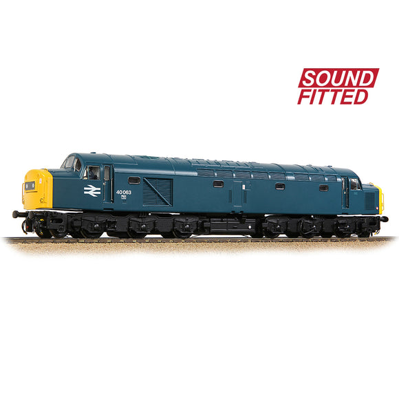 Bachmann 32-490SF OO Gauge Class 40 Centre Headcode (ScR) 40063 BR Blue SOUND FITTED