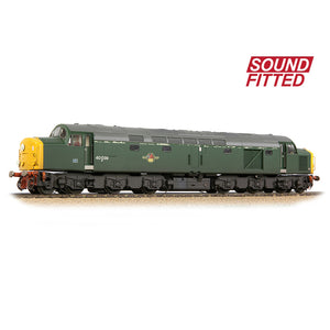 Bachmann 32-492SF OO Gauge Class 40 Disc Headcode 40039 BR Green (Full Yellow Ends) Weathered SOUND FITTED
