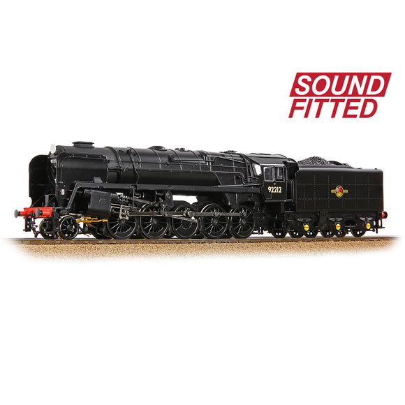 Bachmann 32-859ASF OO Gauge BR Standard 9F with BR1F Tender 92212 BR Black (Late Crest) SOUND FITTED