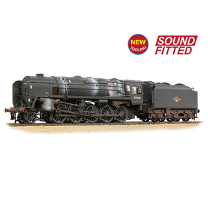 OO Gauge Bachmann 32-862SF BR Std 9F (Tyne Dock) with BR1B Tender 92060 BR Black (Late Crest) Weathered SOUND FITTED