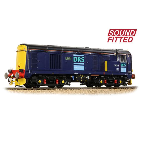 OO Gauge Bachmann 35-125BSF Class 20/3 20310 'Class 20 FIFTY' DRS Blue SOUND FITTED