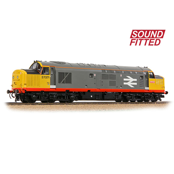 Bachmann 35-305SF OO Gauge Class 37/0 Centre Headcode 37371 BR Railfreight Red Stripe SOUND FITTED