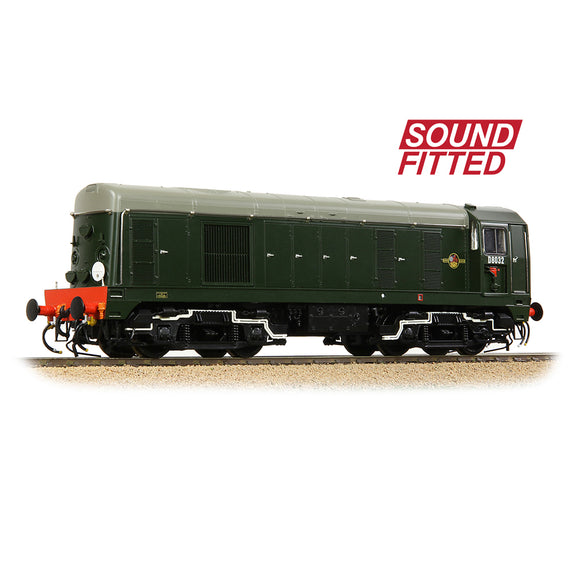 OO Gauge Bachmann 35-352SF Class 20/0 Disc Headcode & Tablet Catcher D8032 BR Green (Late Crest) SOUND FITTED