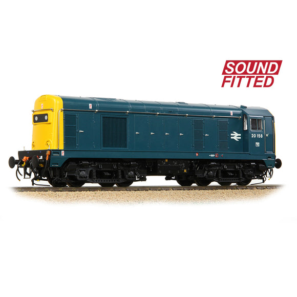 OO Gauge Bachmann 35-354SF Class 20/0 Headcode Box 20158 BR Blue SOUND FITTED