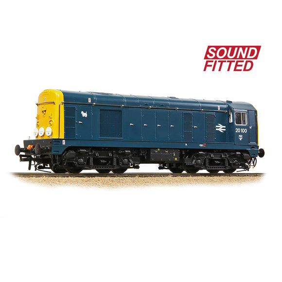 OO Gauge 35-356RJSF Class 20/0 Disc Headcode 20100 BR Blue SOUND FITTED