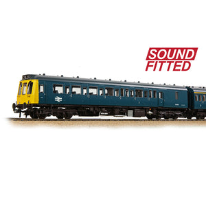 OO Gauge Bachmann 35-504SF Class 117 3-Car DMU L412 BR Blue SOUND FITTED