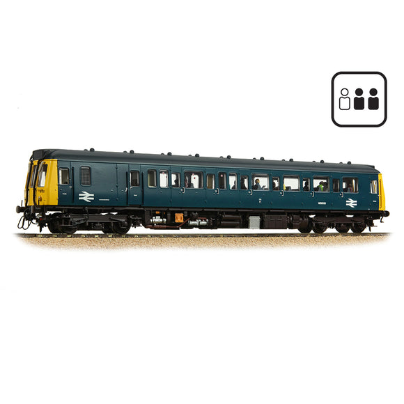 OO Gauge Bachmann 35-529PF Class 121 Single-Car DMU W55033 BR Blue PASSENGER FITTED