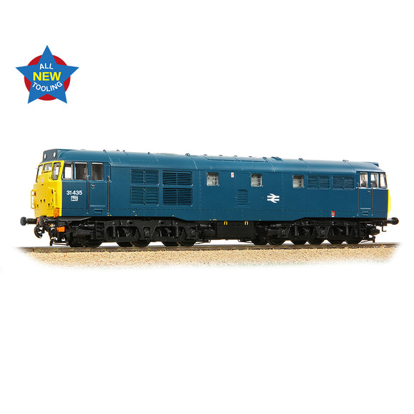 OO Gauge Bachmann 35-825 Class 31/4 Refurbished 31435 BR Blue