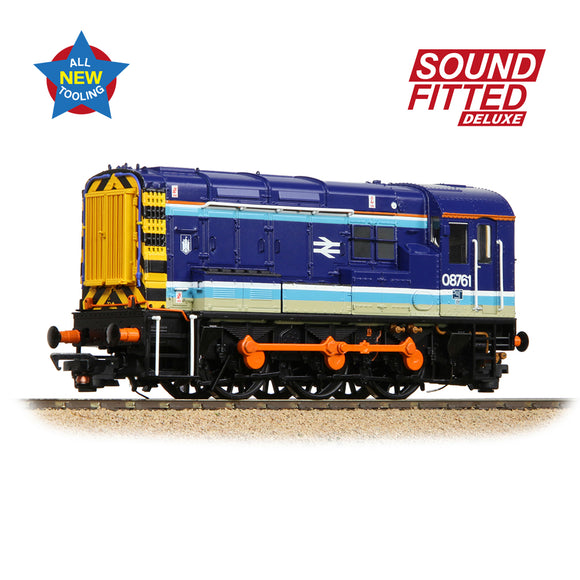 OO Gauge Bachmann 35-910SFX Class 08 08761 BR Provincial  SOUND FITTED DELUXE