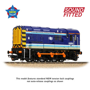 OO Gauge Bachmann 35-910SF Class 08 08761 BR Provincial SOUND FITTED