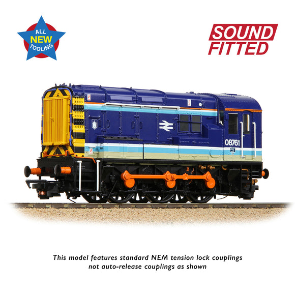OO Gauge Bachmann 35-910SF Class 08 08761 BR Provincial SOUND FITTED