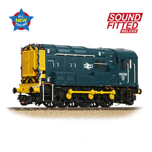 OO Gauge Bachmann 35-921SFX Class 09 09009 BR Blue (Wasp Stripes) SOUND FITTED DELUXE