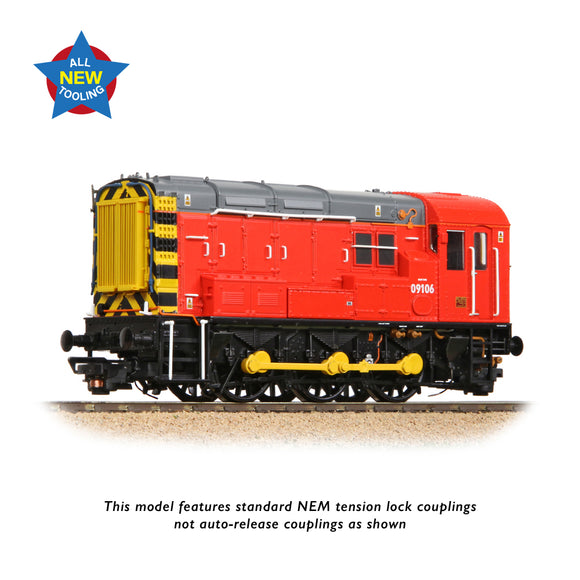 OO Gauge Bachmann 35-930 Class 09 09106 DB Red (Unbranded)