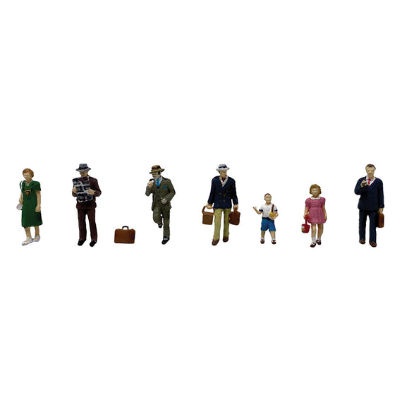 OO Gauge Bachmann Scenecraft 36-427 Post-War Era Figures Set A