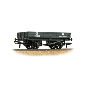 OO Gauge Bachmann 37-941 3 Plank Wagon GWR Grey