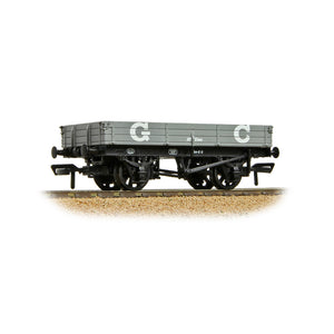 OO Gauge Bachmann 37-942A 3 Plank Wagon GCR Grey