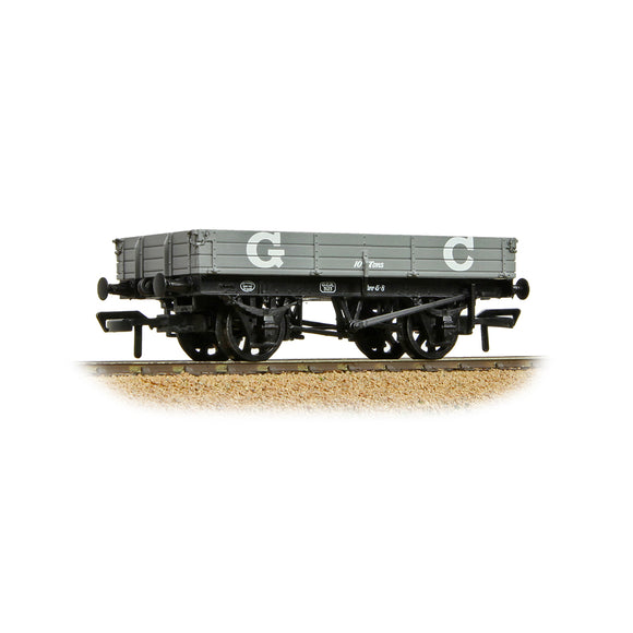 OO Gauge Bachmann 37-942A 3 Plank Wagon GCR Grey