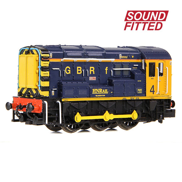 N Gauge Graham Farish 371-016KSF Class 08 08818/No. 4 ‘Molly’ GBRf/Harry Needle Railroad Company SOUND FITTED