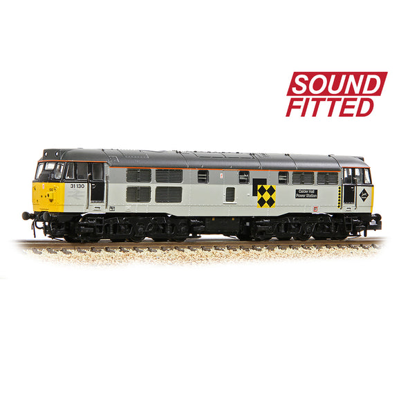 N Gauge Graham Farish 371-136RJSF Class 31/1 Refurb. 31130 'Calder Hall Power Station' BR Rf Coal Sector SOUND FITTED