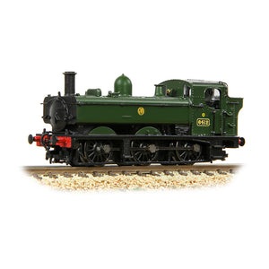 N Gauge Graham Farish 371-990 GWR 64XX Pannier Tank 6412 GWR Shirtbutton Livery Green (Preserved)