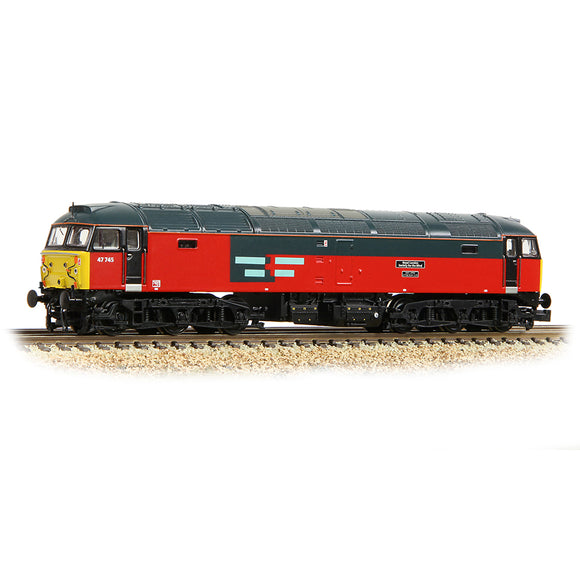 N Gauge Graham Farish 372-262 Class 47/7 47745 'Royal London Society For The Blind' RES