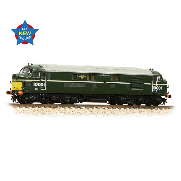 N Gauge Graham Farish 372-918 LMS 10001 BR Green Small Yellow Panels