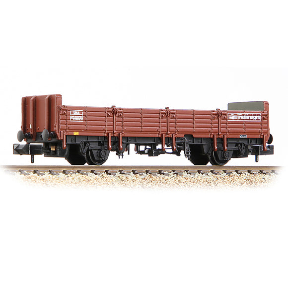 N Gauge Graham Farish 373-629A BR OBA Open Wagon Low Ends BR Freight Brown (Railfreight)