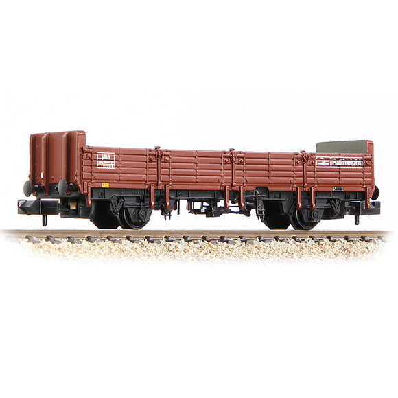 N Gauge Graham Farish 373-629B BR OBA Open Wagon Low Ends BR Freight Brown (Railfreight)