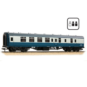 OO Gauge Bachmann 39-075EPF BR Mk1 BSK Brake Second Corridor BR Blue & Grey PASSENGERS FITTED