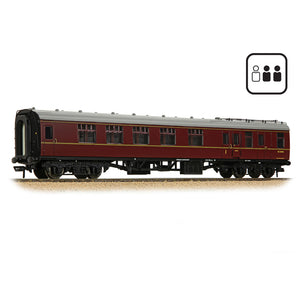 OO Gauge Bachmann 39-226FPF BR Mk1 BCK Brake Composite Corridor BR Maroon PASSENGERS FITTED