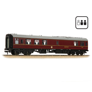 OO Gauge Bachmann 39-261CPF BR Mk1 RMB Restaurant Miniature Buffet BR Maroon PASSENGERS FITTED