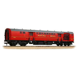 OO Gauge Bachmann 39-421C BR Mk1 POS Post Office Sorting Van Post Office Red (with Net)