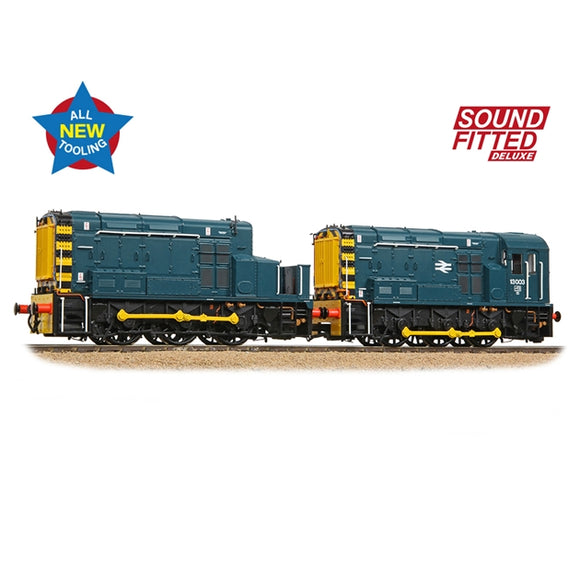 OO Gauge Bachmann 35-946SFX Class 13 13003 BR Blue SOUND FITTED DELUXE