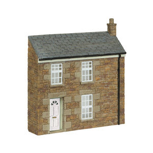 OO Gauge Bachmann Scenecraft 44-0219A Low Relief Stone Terrace Left Hand Door White